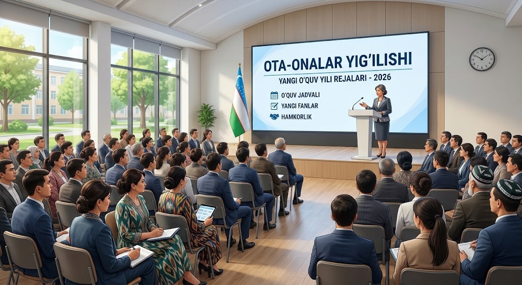 Ota-onalar yig'ilishi haqida e'lon