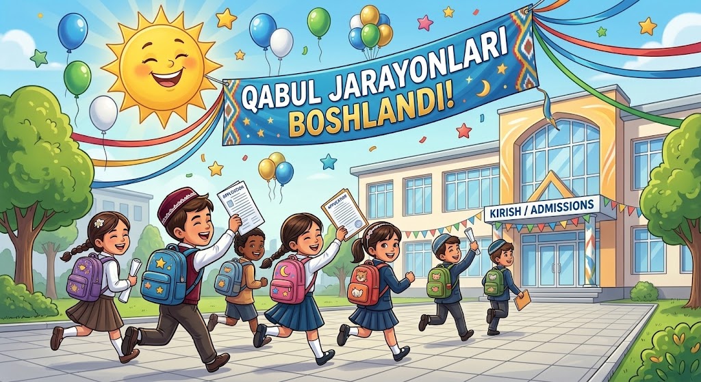 Qabul jarayonlari boshlandi
